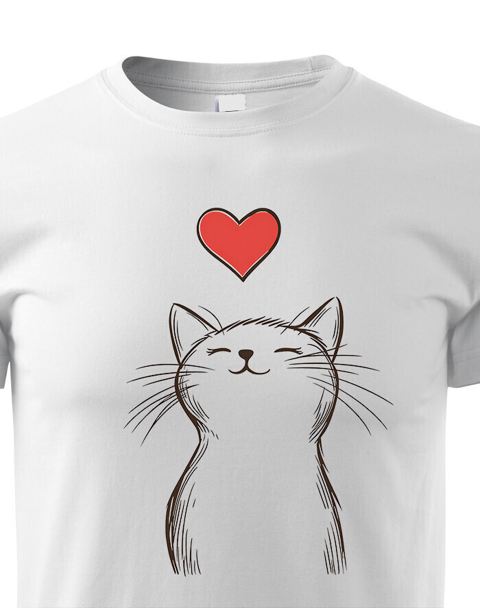 Detské tričko pro milovníky koček