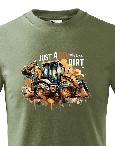 Detské tričko s traktorem