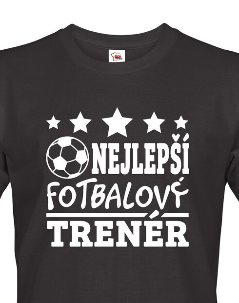 Pánske tričko najlepší futbalový tréner