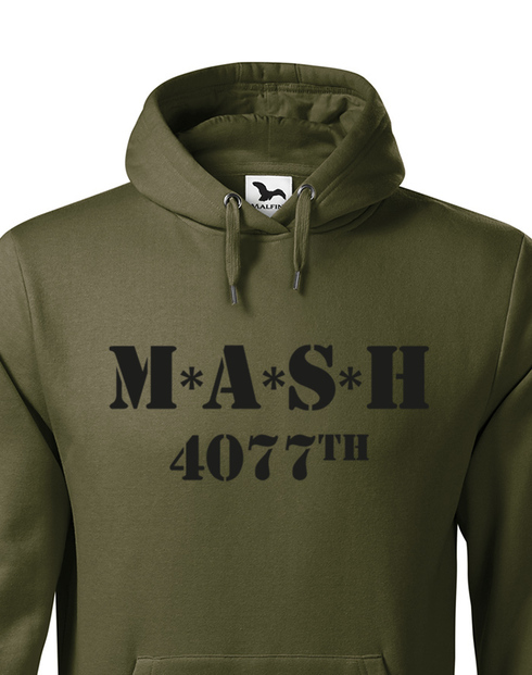 Pánska mikina s potlačou MASH 4077