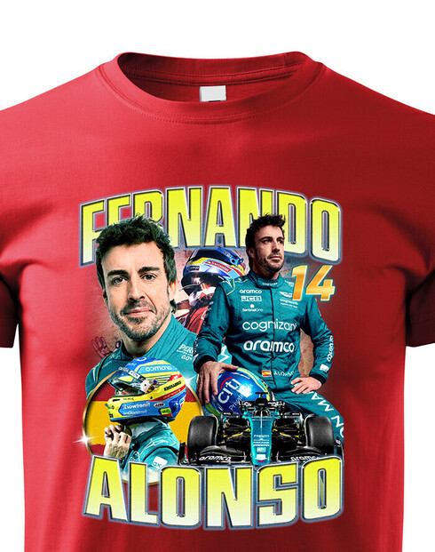 Detske tričko F1 - Fernando Alonso
