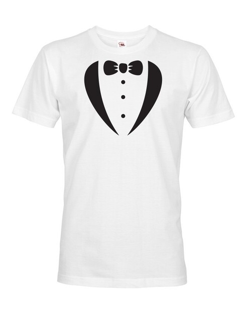 Pánske tričko na rozlúčku s motýlikom