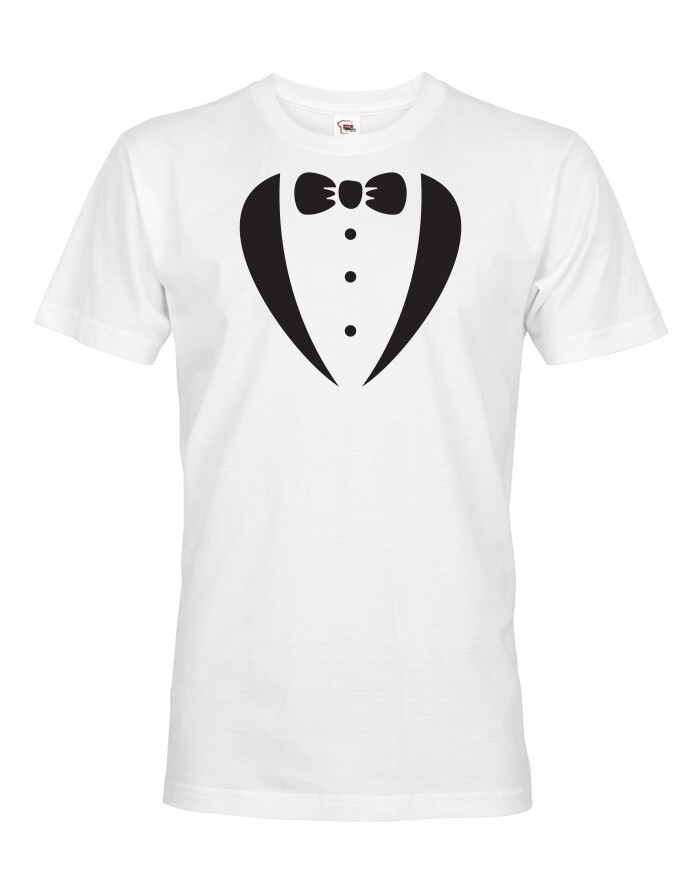 Pánske tričko na rozlúčku s motýlikom