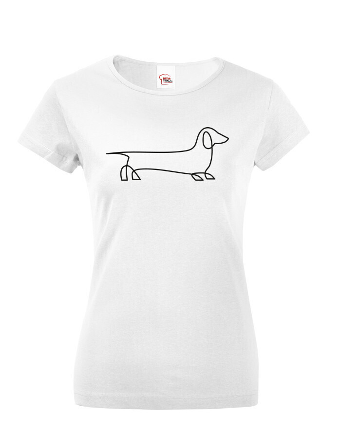 Dámské tričko Jazvečík