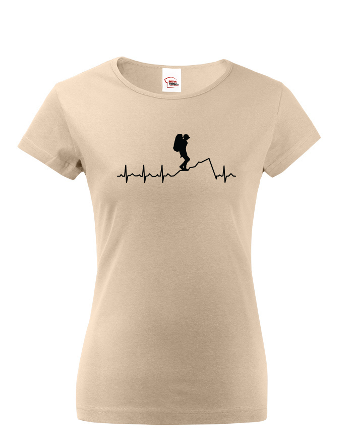 Dámske tričko Pulz turistky