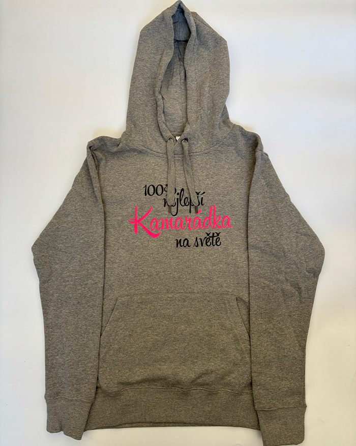 Dámská mikina 100 % nejlepší kamarádka na světě