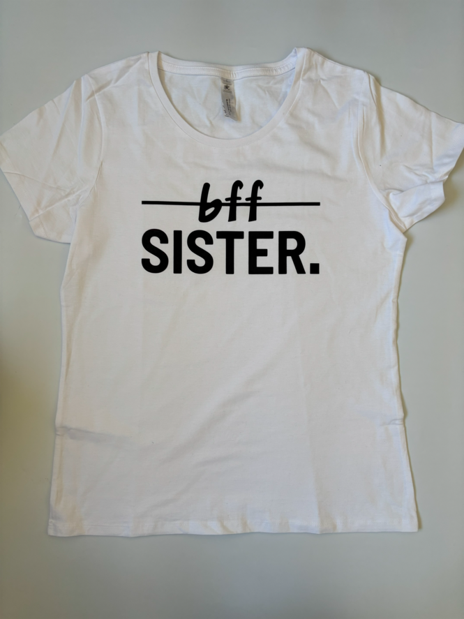 Dámske tričká Best Friends Sister