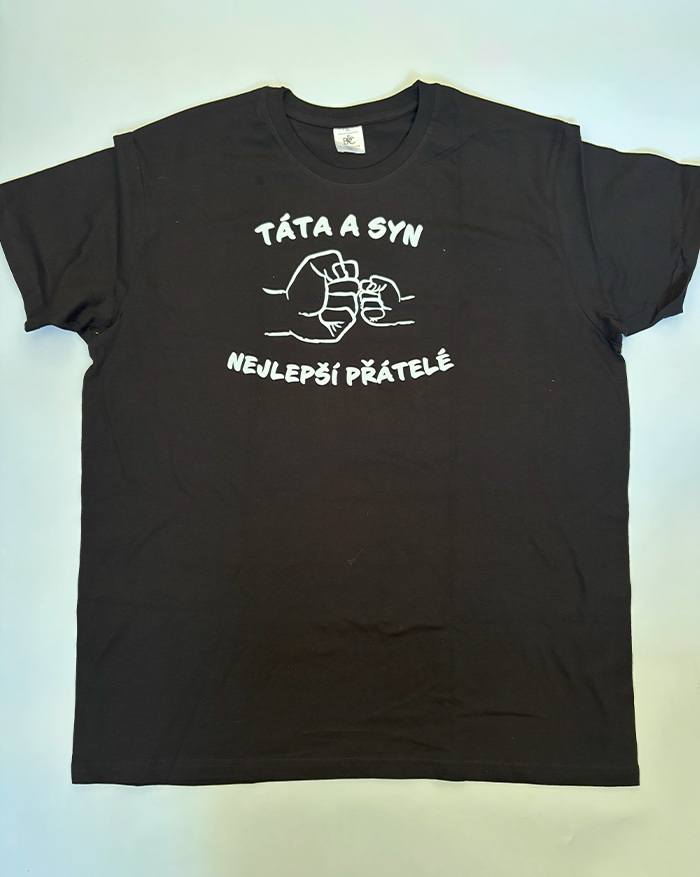 Pánské tričko táta a syn - nejlepší přátele