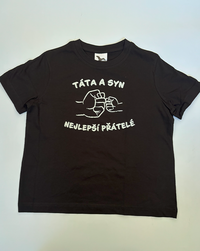 Dětské tričko táta a syn - nejlepší přátele