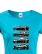 Dámske tričko Toyota Supra History