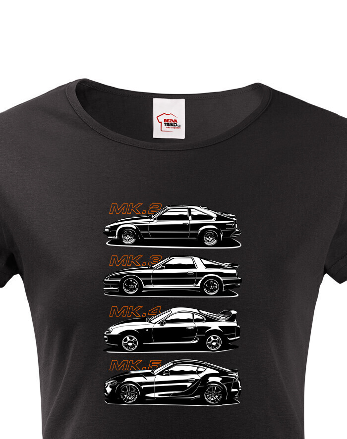 Dámske tričko Toyota Supra History