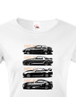 Dámske tričko Toyota Supra History