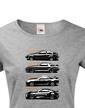 Dámske tričko Toyota Supra History