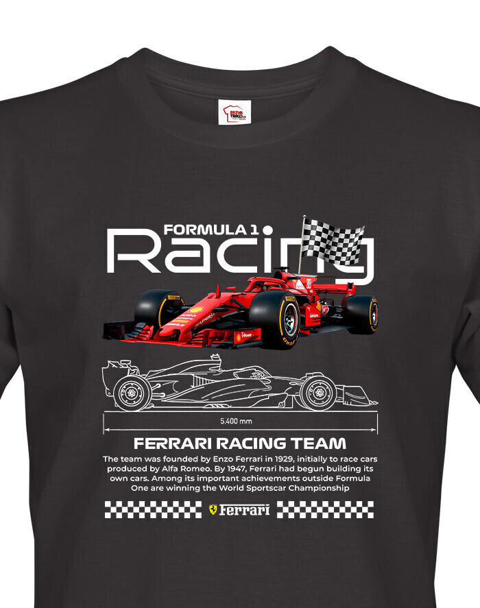 Pánské tričko F1 - Ferrari