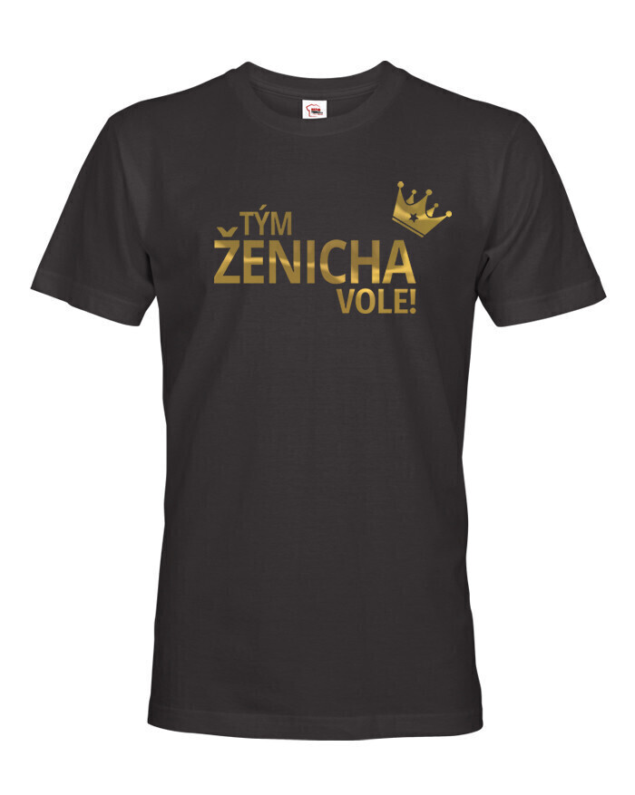 Pánské tričko Tím ženícha vole!