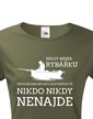 Dámské tričko Nikdy nenaser rybárku