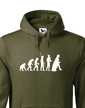 Pánská mikina evoluce Star Wars