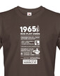 Dámske tričko 1965 rok plný zmien