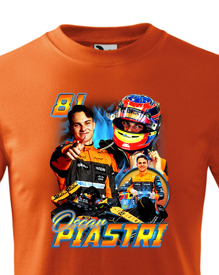 Detské tričko F1 - Oscar Piastri