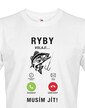 Pánske tričko Ryby volajú