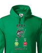 Pánska mikina Ryby volajú