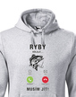 Pánska mikina Ryby volajú