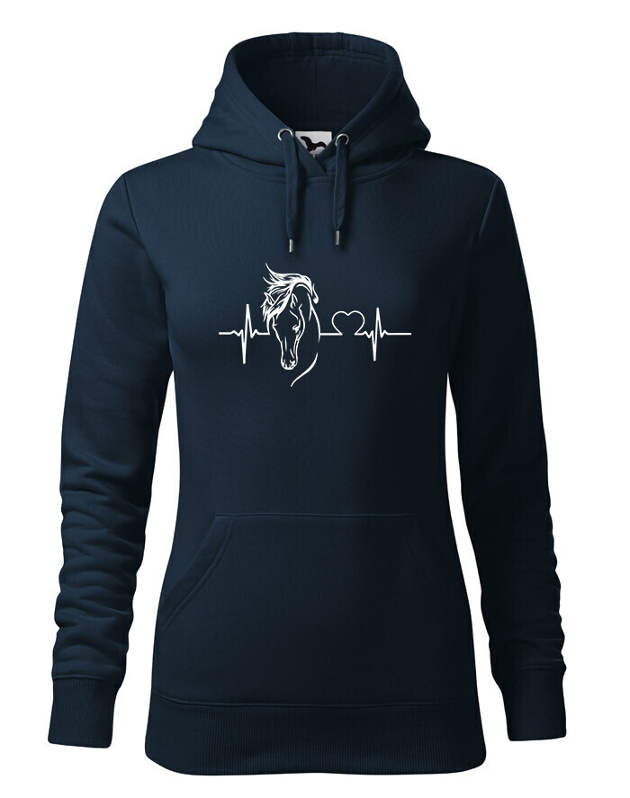 Dámská mikina Tep a kůň 2