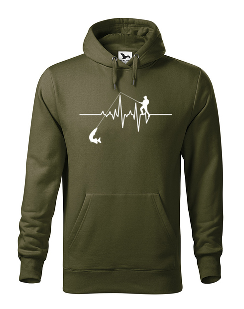 Mikina pre rybára Tep / Ekg rybára