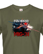 Pánské tričko MIG-31 Foxhound