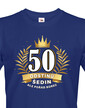 Pánské tričko k 50. narodeninám
