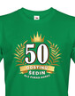 Pánské tričko k 50. narodeninám