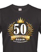 Pánské tričko k 50. narodeninám