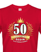 Pánské tričko k 50. narodeninám