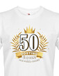 Pánské tričko k 50. narodeninám