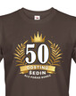 Pánské tričko k 50. narodeninám