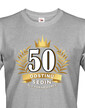 Pánské tričko k 50. narodeninám