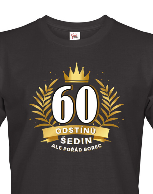 Pánské tričko k 60. narodeninám