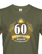 Pánské tričko k 60. narodeninám