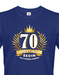 Pánské tričko k 70. narodeninám