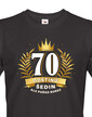 Pánské tričko k 70. narodeninám