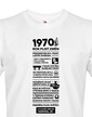 Pánské tričko narozeninové noviny 1970