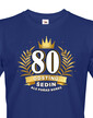 Pánské tričko k 80. narodeninám