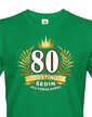 Pánské tričko k 80. narodeninám