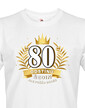 Pánské tričko k 80. narodeninám