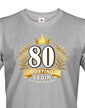 Pánské tričko k 80. narodeninám