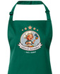 Zástera s náprsenkou Vášnivá kuchařka, vaří s láskou