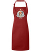 Zástera s náprsenkou Vášnivá kuchařka, vaří s láskou