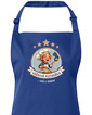 Zástera s náprsenkou Vášnivá kuchařka, vaří s láskou