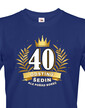 Pánské tričko k 40. narodeninám