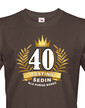 Pánské tričko k 40. narodeninám